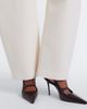 Alaia AlaÃ¯a Wool crÃªpe barrel-leg pants - 4