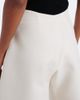 Alaia AlaÃ¯a Wool crÃªpe barrel-leg pants - 5