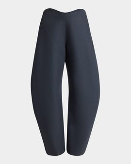 ALAIA Barrel-Leg Wool Pants