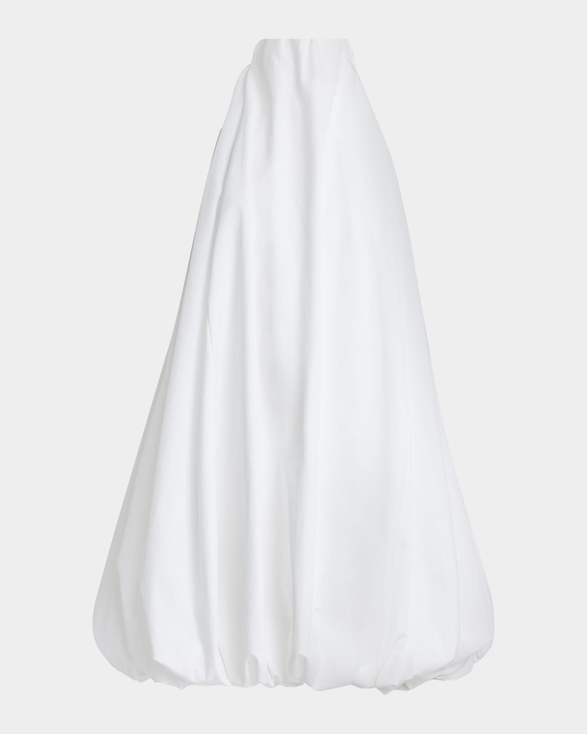 ALAIA Cotton Poplin Bubble Mini Dress
