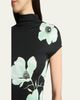 ALAIA Draped Floral-Print Jersey Maxi Dress - 5