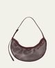 ALAIA Fishnet Crescent Shoulder Bag - 1