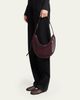ALAIA Fishnet Crescent Shoulder Bag - 2