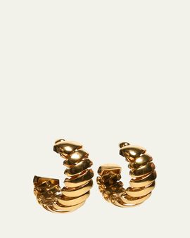 ALAIA Motion Hoop Earrings