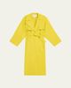 ALAIA Paper Belted Midi Trench Coat - 1