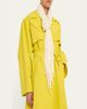 ALAIA Paper Belted Midi Trench Coat - 3