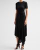 ALAIA Women's Fluid Jersey Belted Maxi Dress - 4