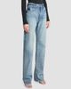 ALAIA Women's High-Rise Straight-Leg Jeans - 4