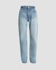 ALAIA Women's High-Rise Straight-Leg Jeans - 6