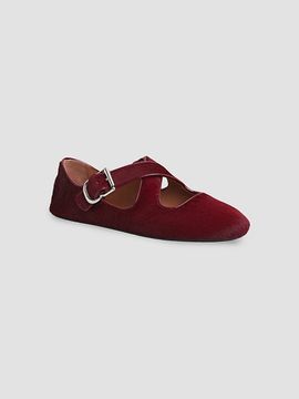 ALAIA Women's La Criss-Cross Ballerina Flats