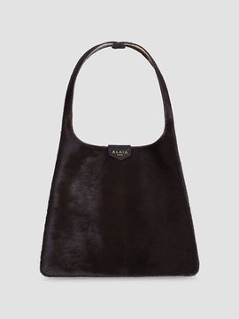 ALAIA Women's Small Calf-Hair Hobo Bag