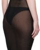 ALAINPAUL ALAINPAUL Black Knit Justaucorps Maxi Dress - 3