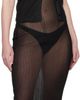 ALAINPAUL ALAINPAUL Black Knit Justaucorps Maxi Dress - 4