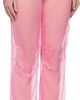 ALAINPAUL ALAINPAUL Pink Mousseline Silk Chiffon Knee Trousers - 2