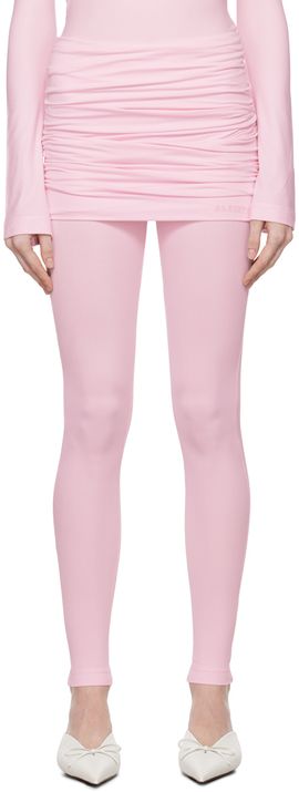 ALAINPAUL ALAINPAUL Pink Warm-Up Leggings