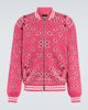 Alanui Alanui Bandana jacquard cotton bomber jacket - 1