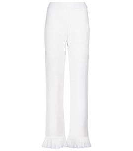 Alanui Alanui Cordillera fringed virgin wool pants