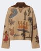 Alanui Alanui Decade printed wool and cotton-blend polo sweater - 1