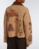 Alanui Alanui Decade printed wool and cotton-blend polo sweater - 5