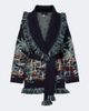 Alanui Alanui Diamond Head jacquard wool-blend cardigan - 1