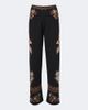 Alanui Alanui Island Roots wool and silk-blend wide leg pants - 1