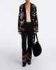 Alanui Alanui Island Roots wool and silk-blend wide leg pants - 2