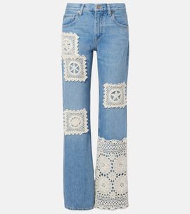 Alanui Alanui Islandâs Diary straight jeans