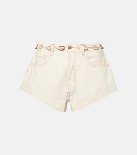 Alanui Alanui Ocean Dream denim shorts