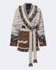 Alanui Alanui Riding The Waves cotton and wool blend cardigan - 1