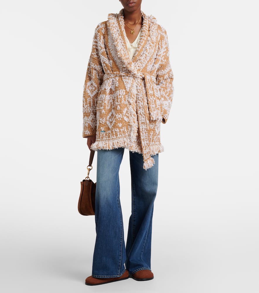 Alanui - Send Beat wool-blend cardigan