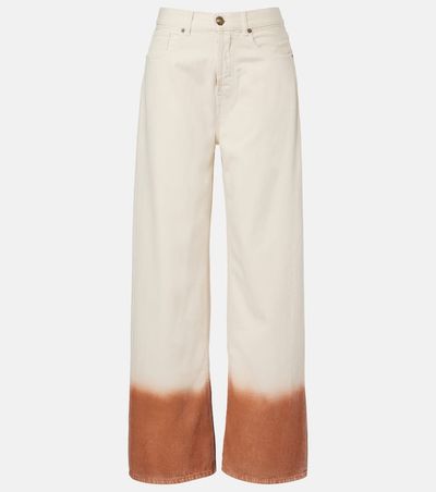 Alanui Alanui Shades Of Eden wide-leg jeans