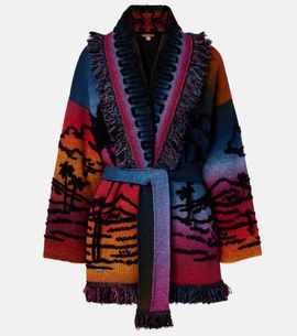 Alanui Alanui Sunset Stories cashmere-blend cardigan