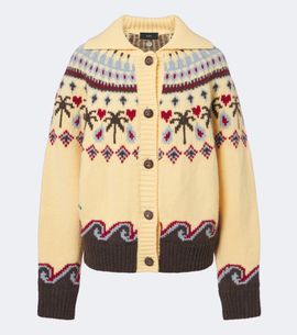 Alanui Alanui Sweet Winter virgin wool cardigan