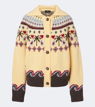 Alanui Alanui Sweet Winter virgin wool cardigan