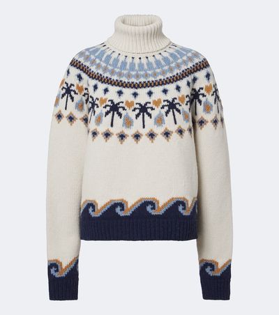 Alanui Alanui Sweet Winter virgin wool turtleneck sweater