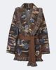 Alanui Alanui Texhawaii Rountrip jacquard wool-blend cardigan - 1