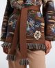 Alanui Alanui Texhawaii Rountrip jacquard wool-blend cardigan - 4