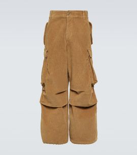 Alanui Alanui Velvet corduroy cargo pants