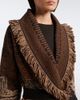 Alanui Alanui Wild Wild jacquard wool-blend cardigan - 3