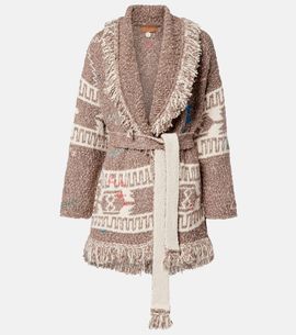 Alanui Alanui Written By The Ocean cotton cardigan
