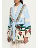 Alanui Casa Alanui Double-Jacquard Knit Fringed Wrap Cardigan - 4