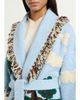 Alanui Casa Alanui Double-Jacquard Knit Fringed Wrap Cardigan - 5