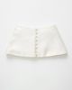 Alas Alas Bridal Silk-wool Mini Skirt - 2
