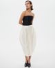 Alas Alas Bridal Silk Wool Blend Tulip Skirt - 2