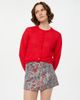 Alas Alas Mini Floral Jacquard Skirt - 1