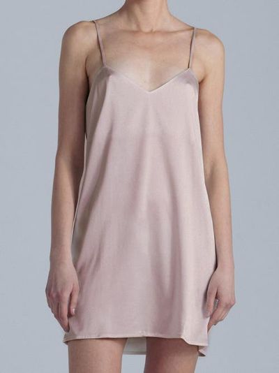 Alas Alas Patricia Silk Slip Mini Dress