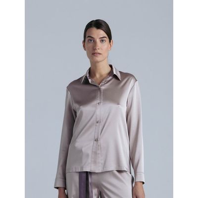 Alas Alas Silk Long Sleeve Shirt
