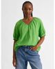 Albaray Albaray Air Flow V-Neck Gathered Top - 1
