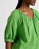 Albaray Albaray Air Flow V-Neck Gathered Top - 3