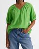 Albaray Albaray Air Flow V-Neck Gathered Top - 5